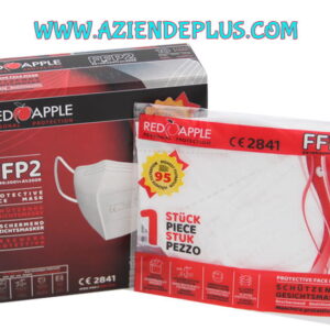 10 FFP2 Red Apple bianco