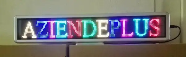 Acquista Display LED RGB 16x128 Pixel, 34 cm - Luminosità e Colori Vivaci
