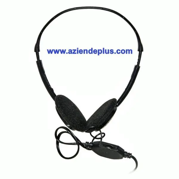 Cuffia stereo con controllo volume
