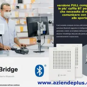 Voice Bridge con cuffia Bluetooth