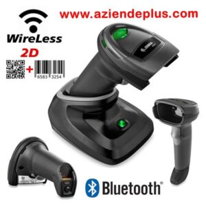 Kit Lettore Zebra DS2278 2D nero Bluetooth + base