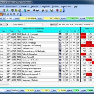 Programma per scommesse sportive