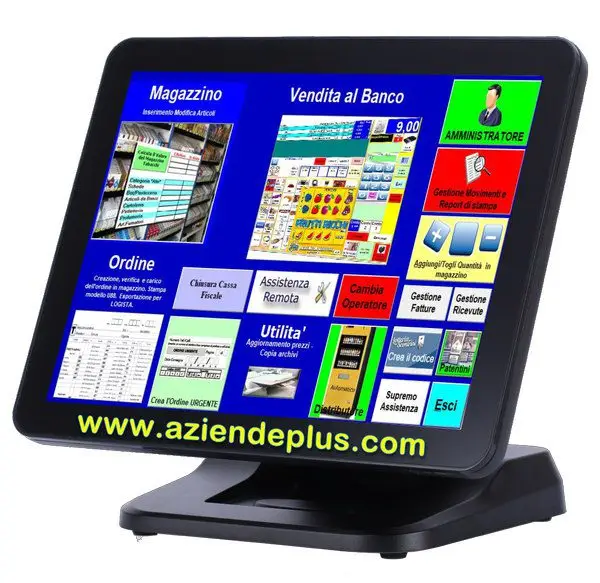 Pos 15″ J4125 8/128 alluminio
