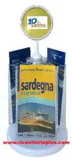 Porta Depliant rotante a 3 tasche