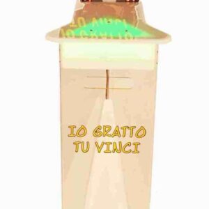 Espositore angolo gioco a colonna luminoso per il Castorino