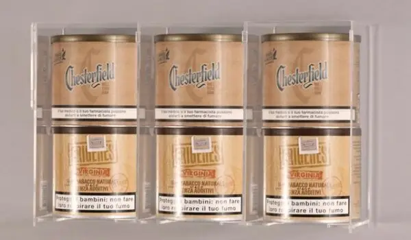 Espositore da Parete per 6 Barattoli di Trinciati: Organizza con Stile