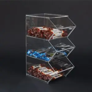 Espositore Caramelle a 3 Ripiani: Soluzione Ideale per Valorizzare i Tuoi Dolci
