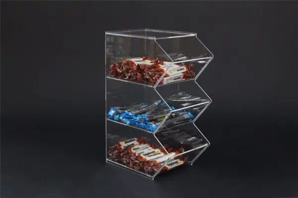 Espositore Caramelle a 3 Ripiani: Soluzione Ideale per Valorizzare i Tuoi Dolci