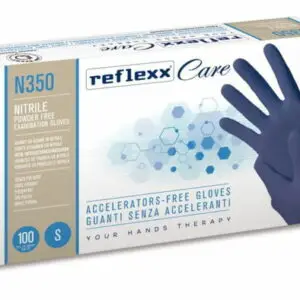Guanti Nitrile senza acceleranti Reflexx Care N350